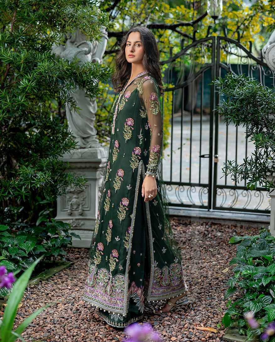 Esmel La vie Haute Unstitched Net 3Pc Suit EUNWD2501-08 Desiree