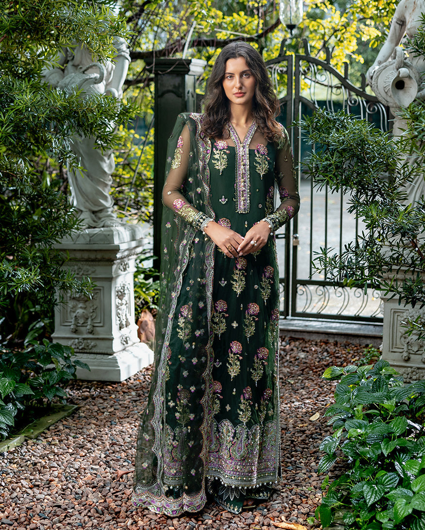 Esmel La vie Haute Unstitched Net 3Pc Suit EUNWD2501-08 Desiree