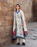 Esmel Lueur Dorent Embroidered Viscose Unstitched 3Pc Suit EUNWI2501-01 Ivoria