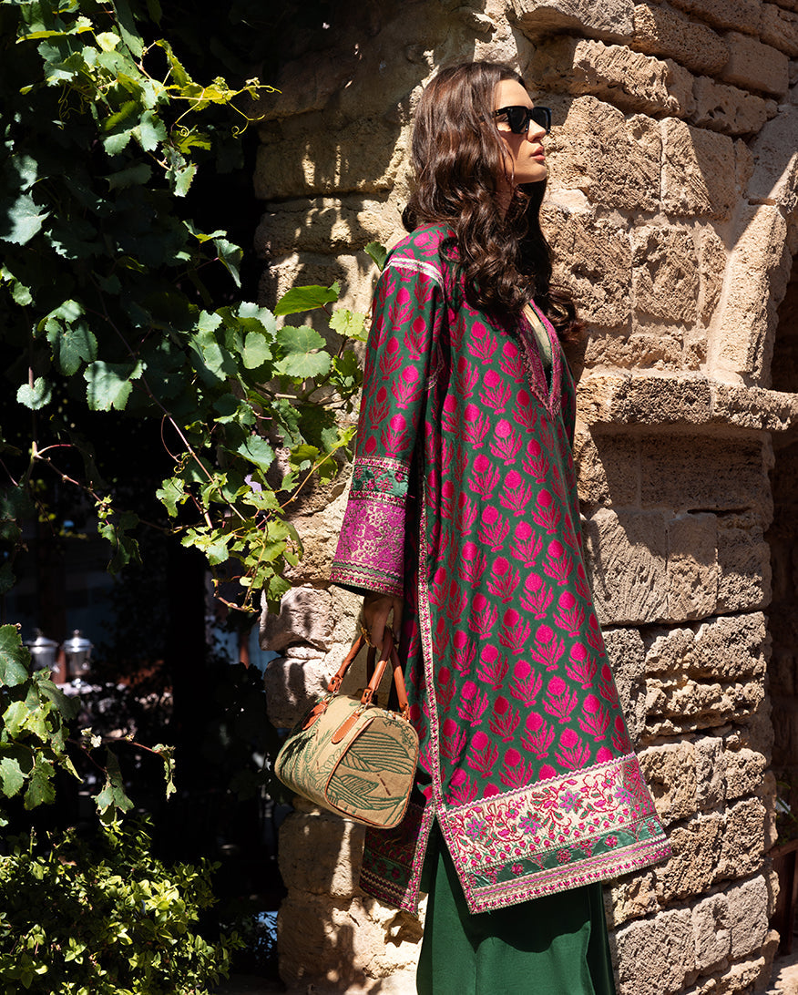 Esmel Lueur Dorent Embroidered Viscose Unstitched 3Pc Suit EUNWI2501-03 Isolde