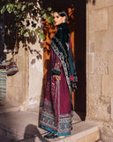 Esmel Lueur Dorent Embroidered Viscose Unstitched 3Pc Suit EUNWI2501-05 Froya