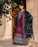 Esmel Lueur Dorent Embroidered Viscose Unstitched 3Pc Suit EUNWI2501-05 Froya