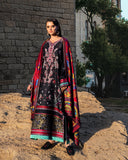 Esmel Lueur Dorent Embroidered Viscose Unstitched 3Pc Suit EUNWI2501-06 Noctis