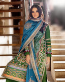 Esmel Lueur Dorent Embroidered Karandi Unstitched 3Pc Suit EUNWI2501-09 Nivalis