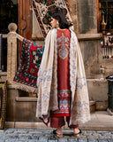 Esmel Lueur Dorent Embroidered Karandi Unstitched 3Pc Suit EUNWI2501-10 Eira