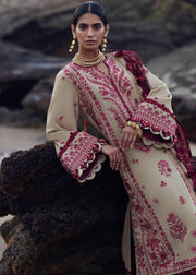 ELAN Embroidered Karandi Unstitched 3Pc Suit EW23-02 LARAH