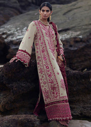 ELAN Embroidered Karandi Unstitched 3Pc Suit EW23-02 LARAH