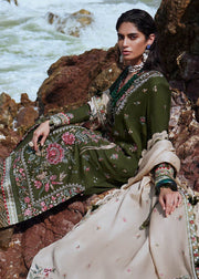 ELAN Embroidered Karandi Unstitched 3Pc Suit EW23-03 CORA