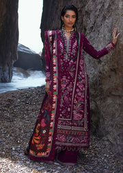 ELAN Embroidered Khaddar Unstitched 3Pc Suit EW23-05 ELNAZ