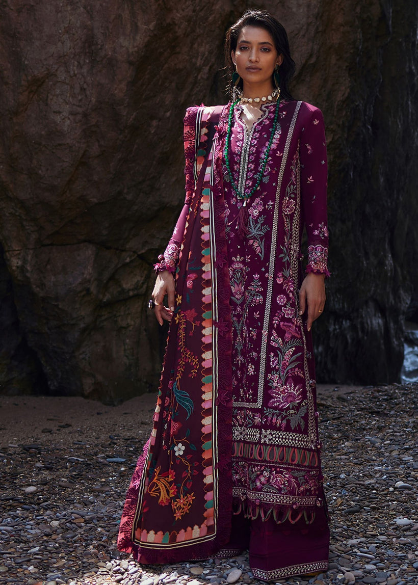 ELAN Embroidered Khaddar Unstitched 3Pc Suit EW23-05 ELNAZ
