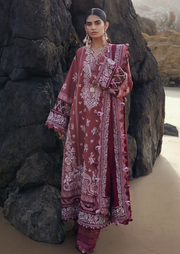 ELAN Embroidered Khaddar Unstitched 3Pc Suit EW23-07 ARSIA