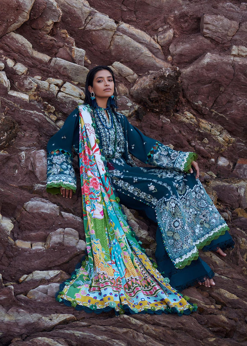 ELAN Embroidered Khaddar Unstitched 3Pc Suit EW23-08 FREYA