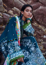 ELAN Embroidered Khaddar Unstitched 3Pc Suit EW23-08 FREYA