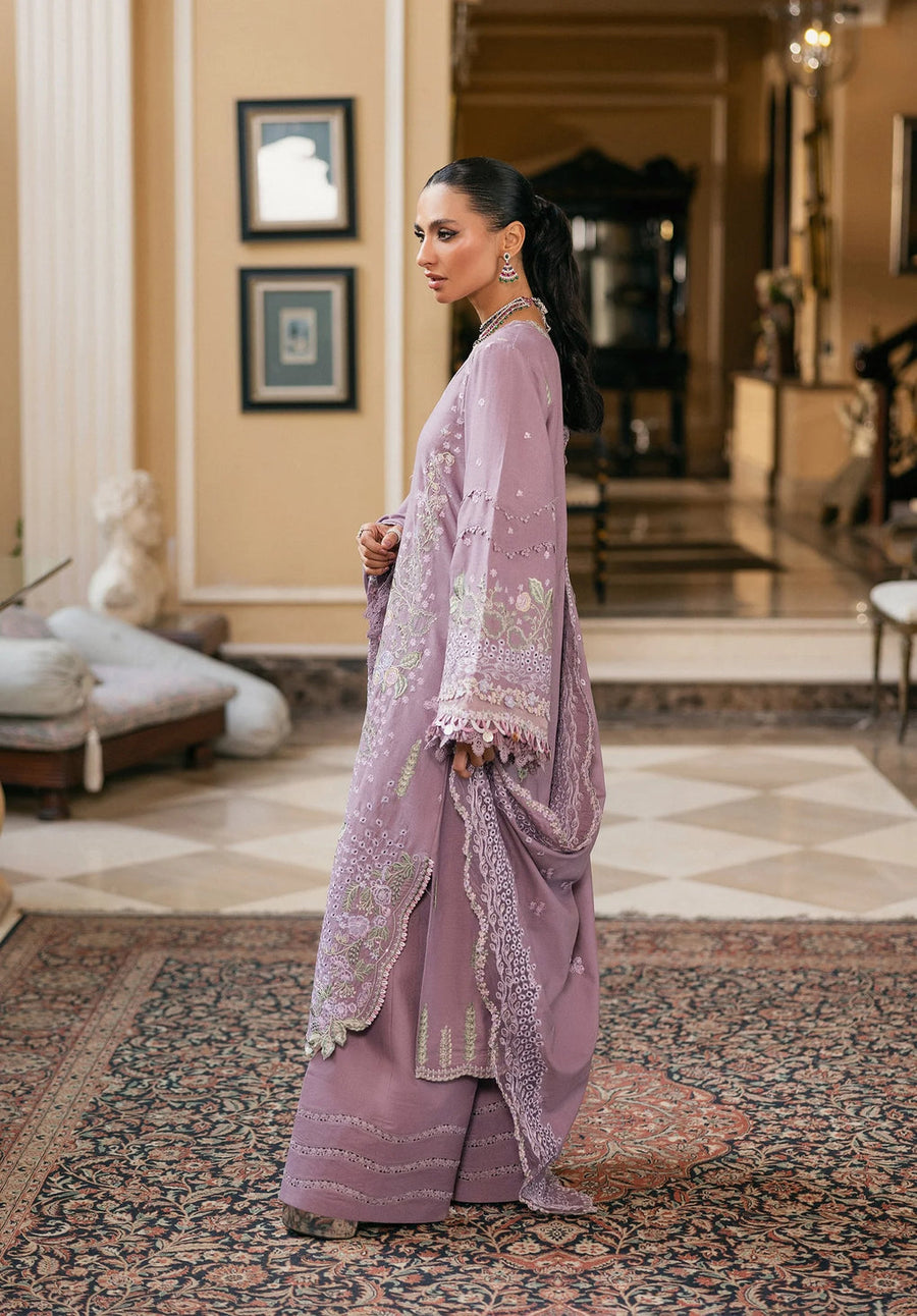 Elaf Premium Embroidered Karandi Unstitched 3Pc Suit EWK-1A LILIQUE