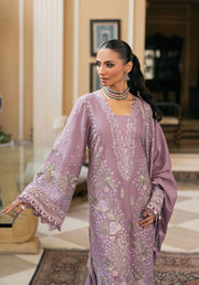 Elaf Premium Embroidered Karandi Unstitched 3Pc Suit EWK-1A LILIQUE