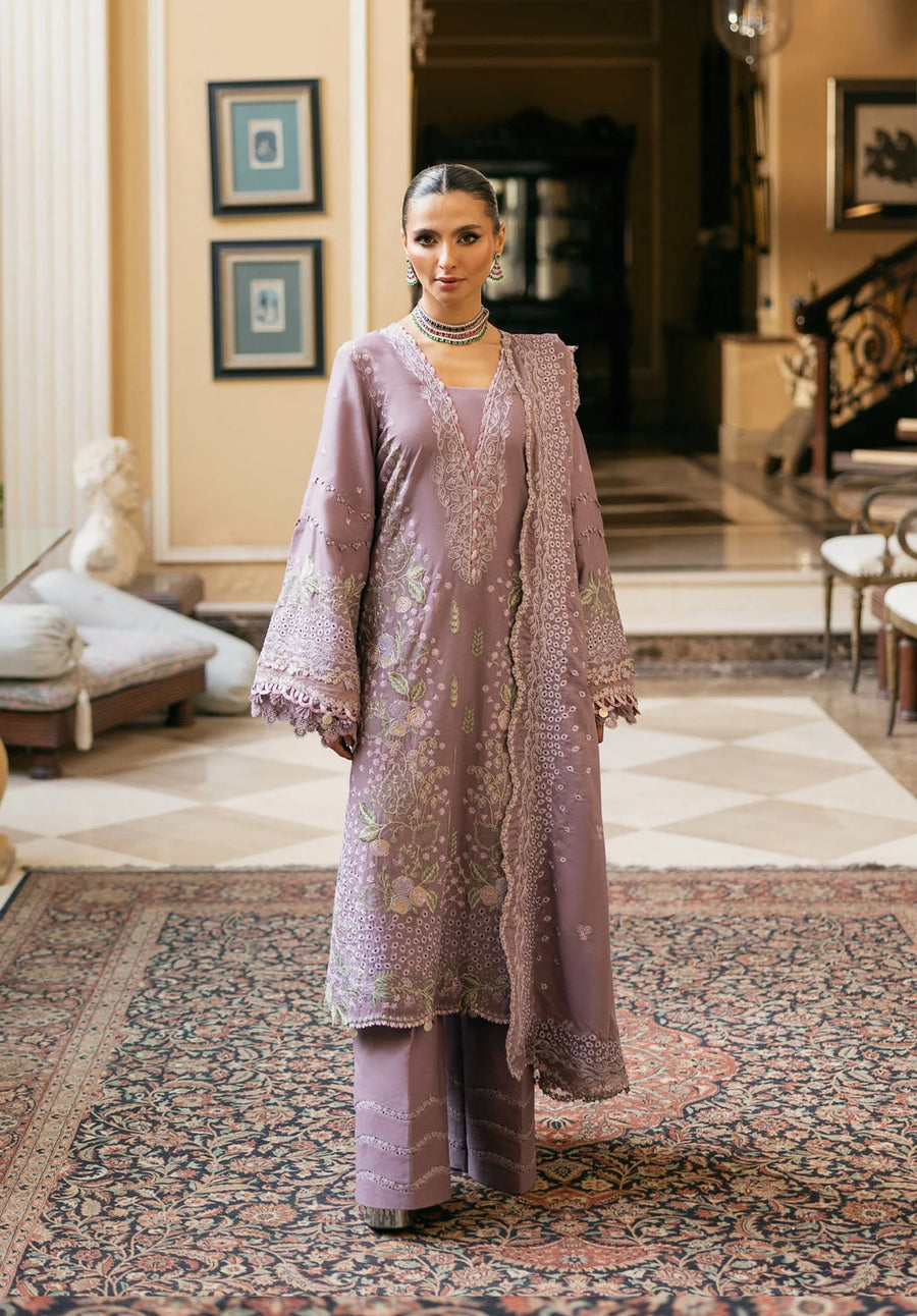 Elaf Premium Embroidered Karandi Unstitched 3Pc Suit EWK-1A LILIQUE
