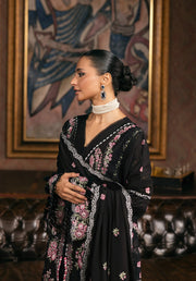 Elaf Premium Embroidered Karandi Unstitched 3Pc Suit EWK-4A NIGHTBELLE