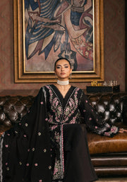 Elaf Premium Embroidered Karandi Unstitched 3Pc Suit EWK-4A NIGHTBELLE