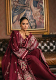 Elaf Premium Embroidered Karandi Unstitched 3Pc Suit EWK-4B CRIMSONELLE