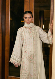 Elaf Premium Embroidered Karandi Unstitched 3Pc Suit EWK-5A PEARLOSA