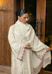 Elaf Premium Embroidered Karandi Unstitched 3Pc Suit EWK-5A PEARLOSA