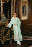 Elaf Premium Embroidered Karandi Unstitched 3Pc Suit EWK-5B FLORAZURE
