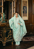 Elaf Premium Embroidered Karandi Unstitched 3Pc Suit EWK-5B FLORAZURE
