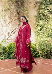 Elaf Premium Embroidered Karandi Unstitched 3Pc Suit EWK-6A VELVROSE