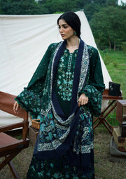 Elaf Premium Wilderness Unstitched Khaddar 3Pc Suit EWR-1A WINTERMINT