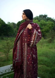 Elaf Premium Wilderness Unstitched Khaddar 3Pc Suit EWR-2A ROWAN