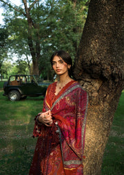 Elaf Premium Wilderness Unstitched Khaddar  3Pc Suit EWR-2B WANDER