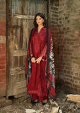 Elaf Premium Wilderness Unstitched Marina Twill 3Pc Suit EWR-5A CRIMSONWOOD