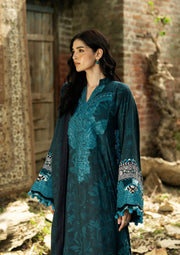Elaf Premium Wilderness Unstitched Marina Twill 3Pc Suit EWR-5B DUSK