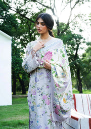 Elaf Premium Wilderness Unstitched Khaddar 3Pc Suit EWR-7A SNOWBELLE