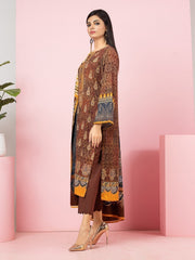 edenrobe Premium Printed Unstitched Viscose 3Pc EWU22A4-24004