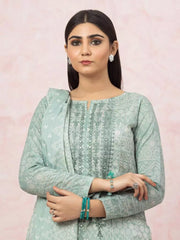 edenrobe Premium Festive Unstitched Lawn 2Pc Suit EWU22V1-26515