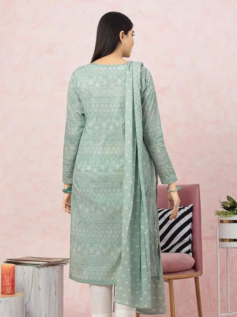 edenrobe Premium Festive Unstitched Lawn 2Pc Suit EWU22V1-26515