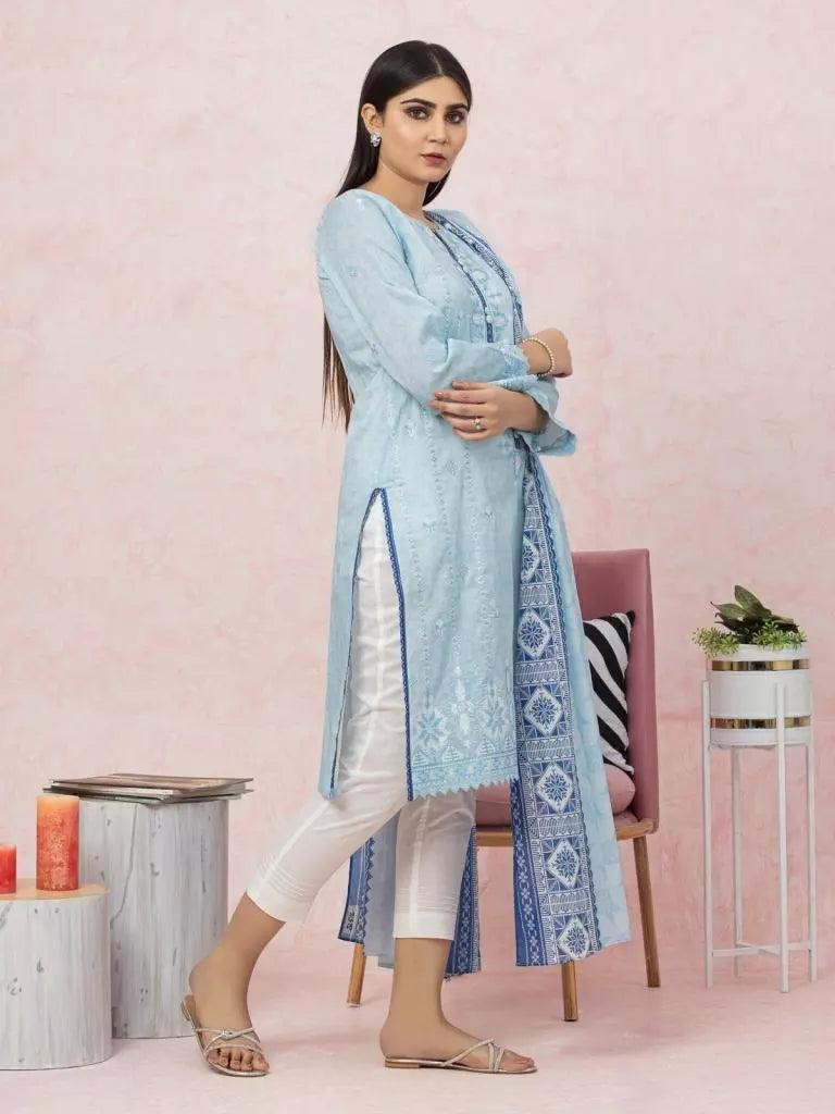 edenrobe Premium Festive Unstitched Lawn 2Pc Suit EWU22V1-26516