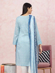 edenrobe Premium Festive Unstitched Lawn 2Pc Suit EWU22V1-26516