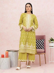 edenrobe Premium Festive Unstitched Lawn 3Pc Suit EWU22V1-26530