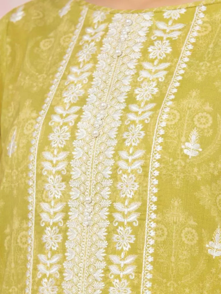 edenrobe Premium Festive Unstitched Lawn 3Pc Suit EWU22V1-26530