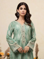 edenrobe Premium Festive Unstitched Lawn 2Pc Suit EWU22V1-26531