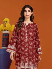 edenrobe Premium Festive Unstitched Lawn 2Pc Suit EWU22V1-26535
