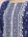 edenrobe Premium Embroidered Lawn Unstitched 3Pc Suit EWU22V1-26540