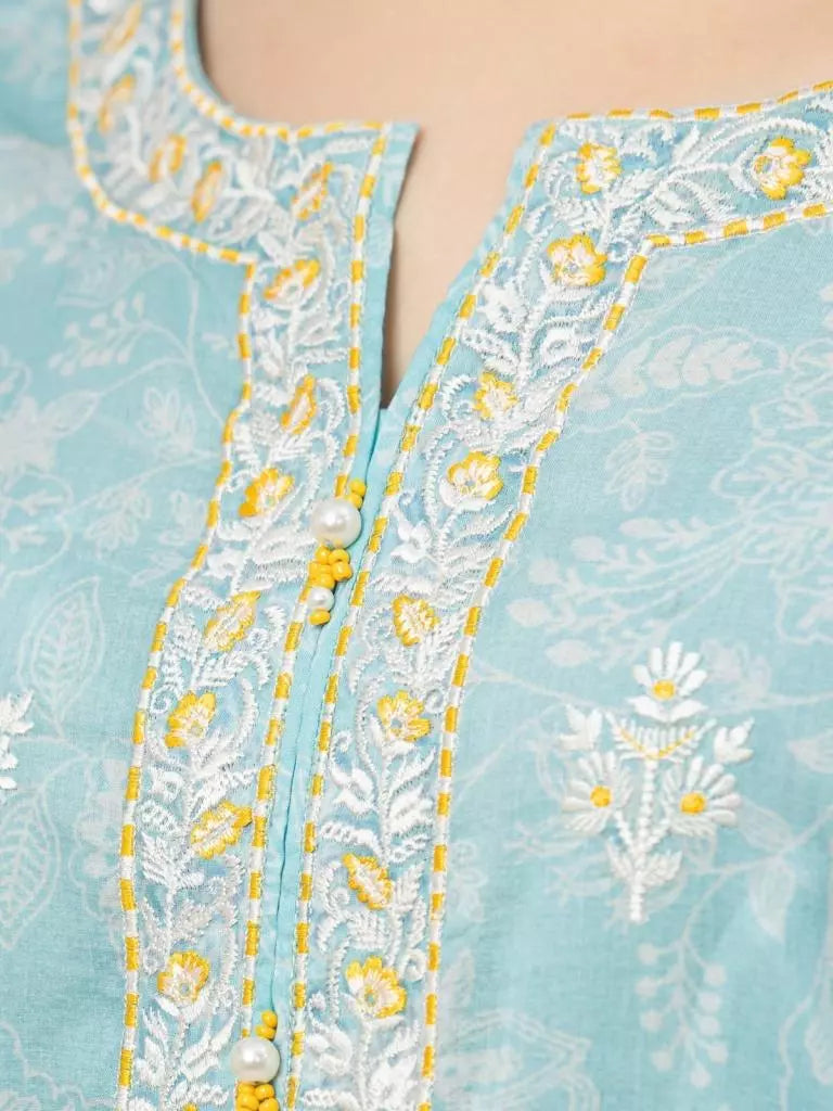 edenrobe Premium Festive Unstitched Lawn 3Pc Suit EWU22V1-26544