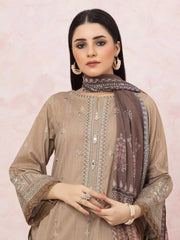edenrobe Premium Festive Unstitched Lawn 3Pc Suit EWU22V1-26577