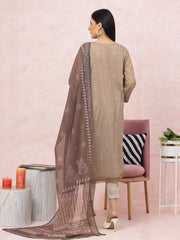 edenrobe Premium Festive Unstitched Lawn 3Pc Suit EWU22V1-26577