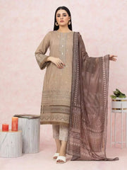 edenrobe Premium Festive Unstitched Lawn 3Pc Suit EWU22V1-26577