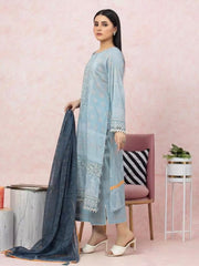 edenrobe Premium Festive Unstitched Lawn 3Pc Suit EWU22V1-26578