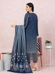 edenrobe Premium Festive Unstitched Lawn 3Pc Suit EWU22V1-26619